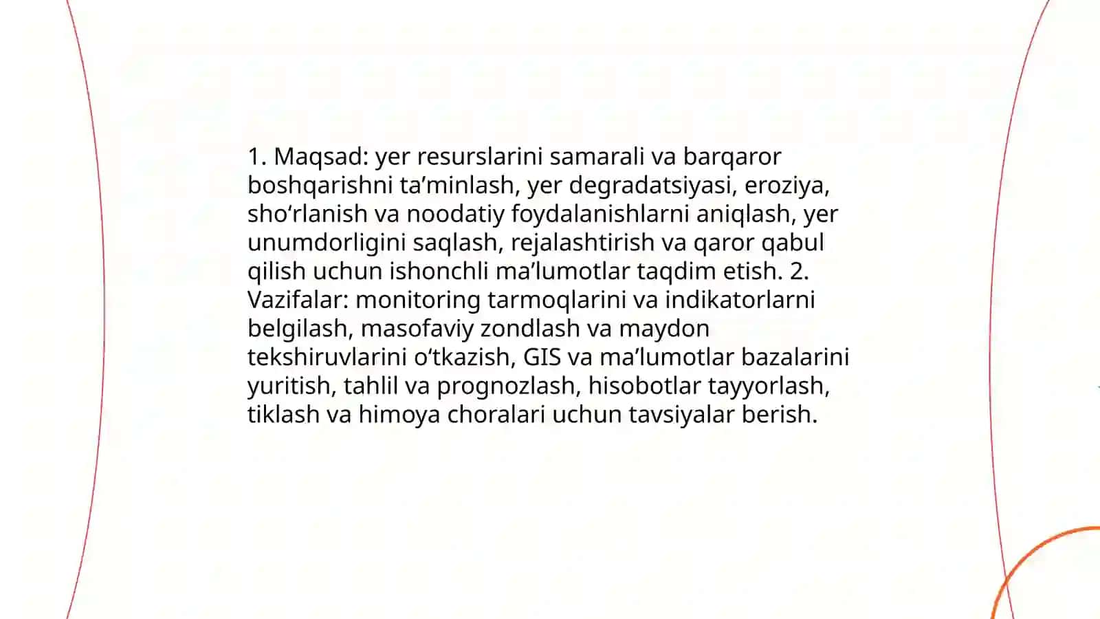 Yer resurslarini boshqarishda yer tuzishning funksiyasi 4