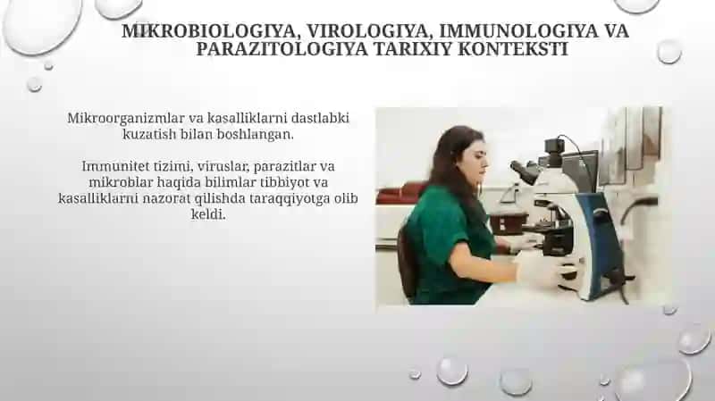 Mikrobiologiya, virusologiya, immunologiya va parazitologiya modulini rivojlanishi 4