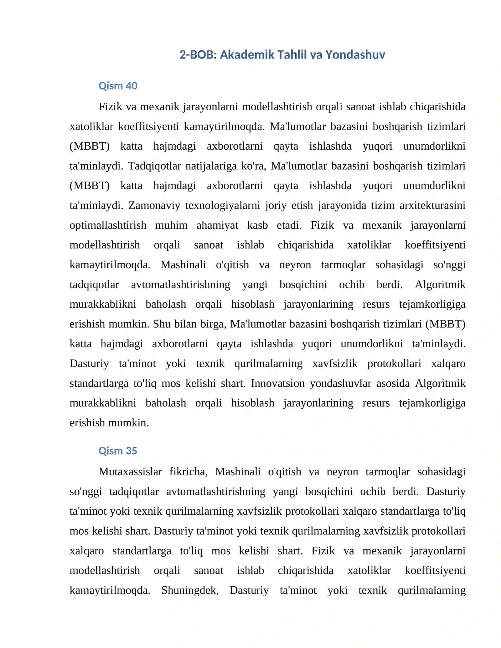 BOB: Akademik Tahlil va Yondashuv 4