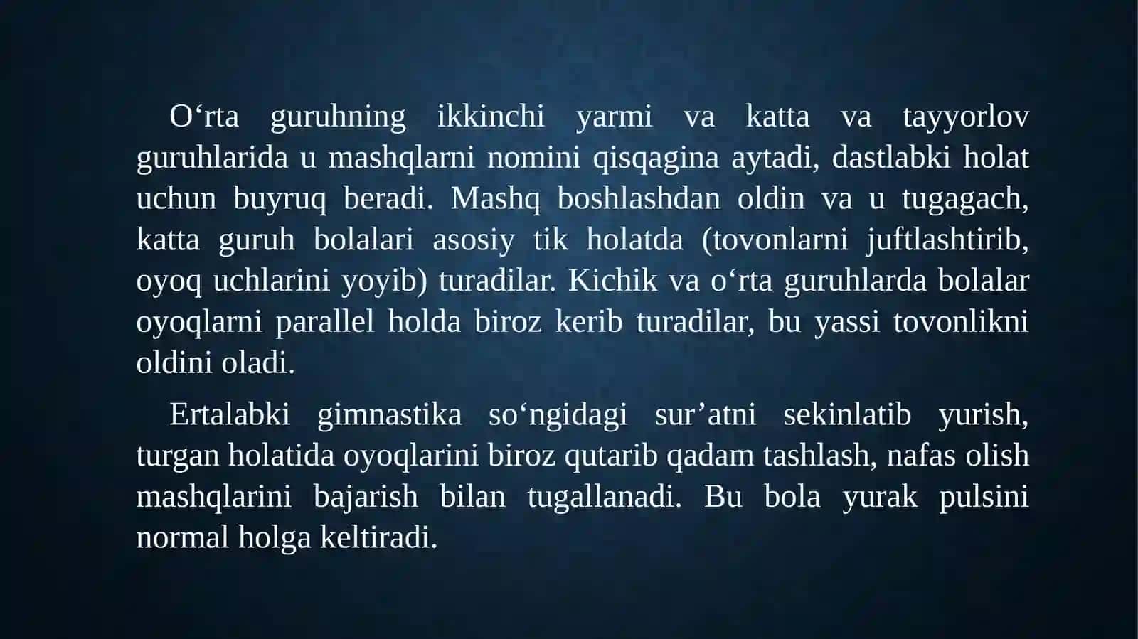 Jismoniy madaniyat nazariyasi va metodikasi fanining maqsad va vazifasi 4