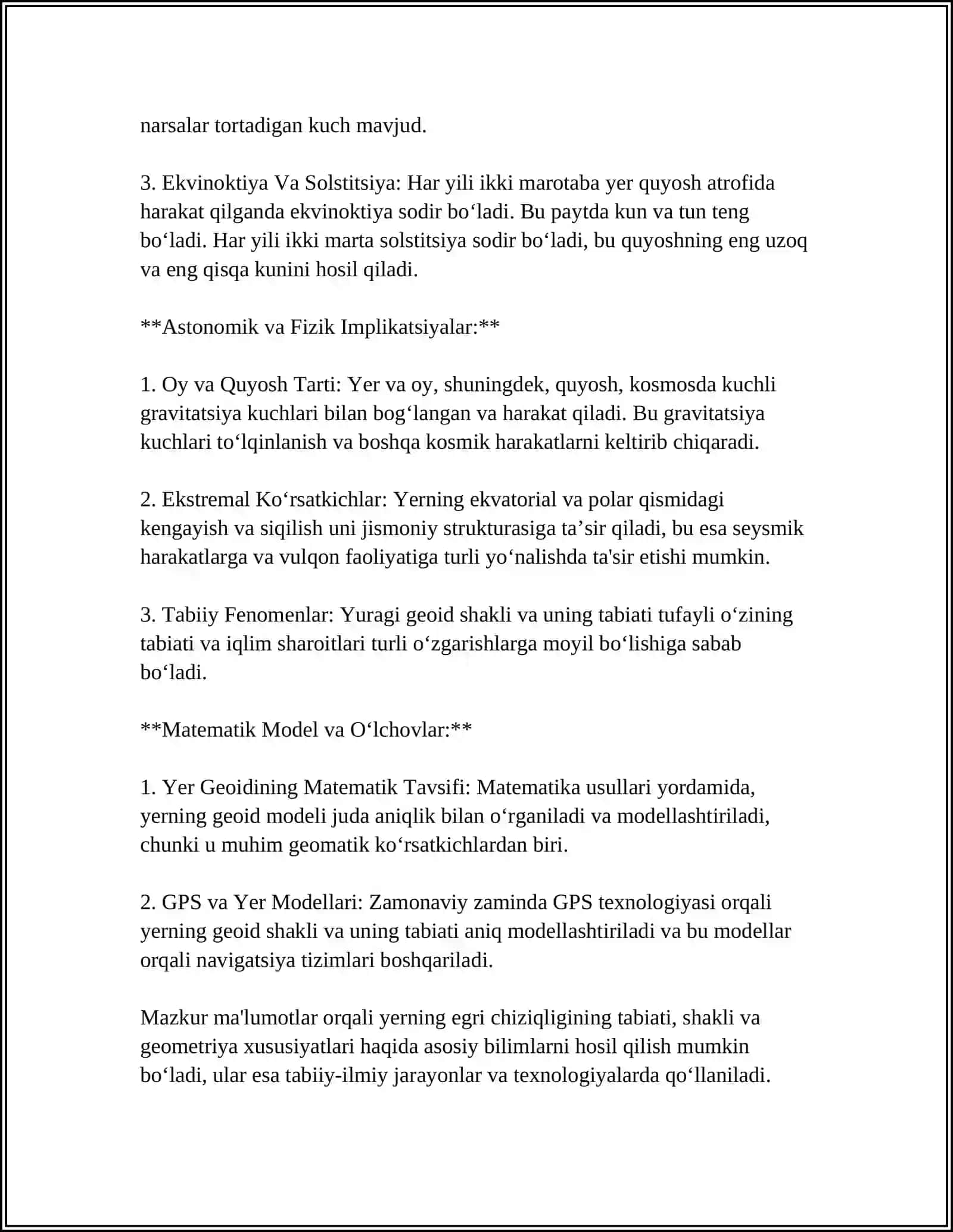 Yer Egriliginin Tasiri 4
