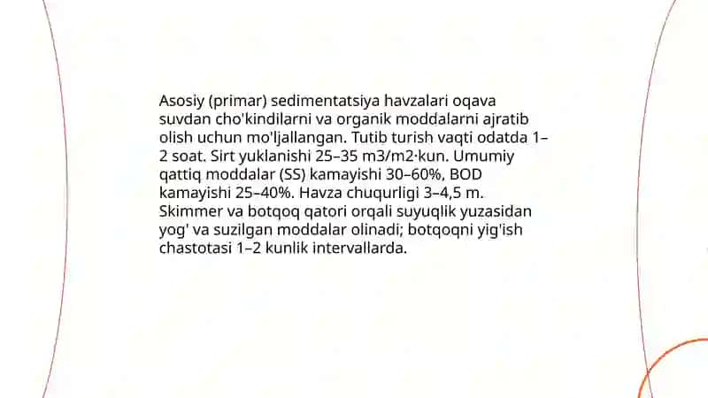 Oqava suvlarni tozalash usullari va inshootlari 4