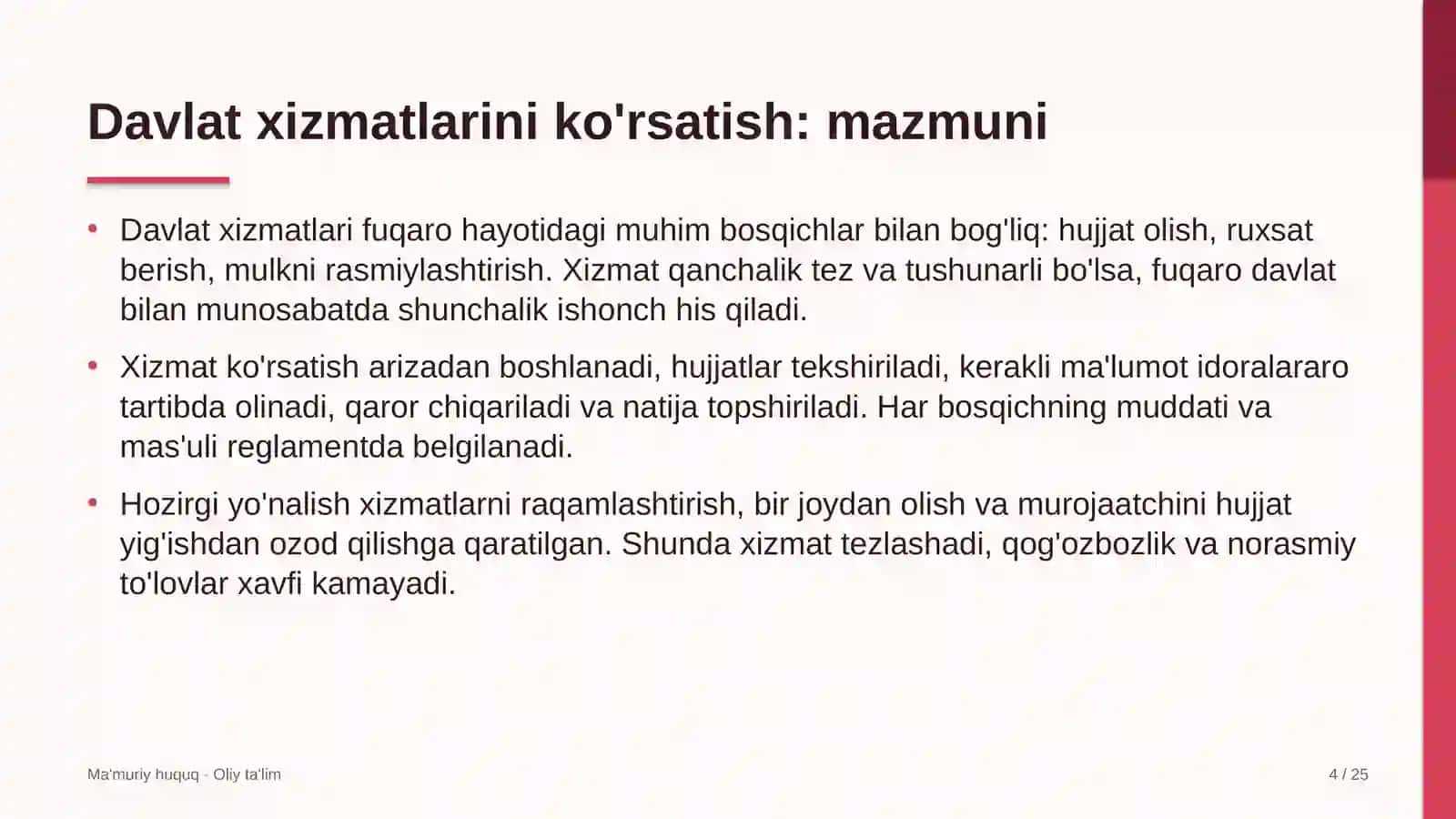burg'ulash korxonalarida davlat xizmatlarini ko'rsatish 8167 4