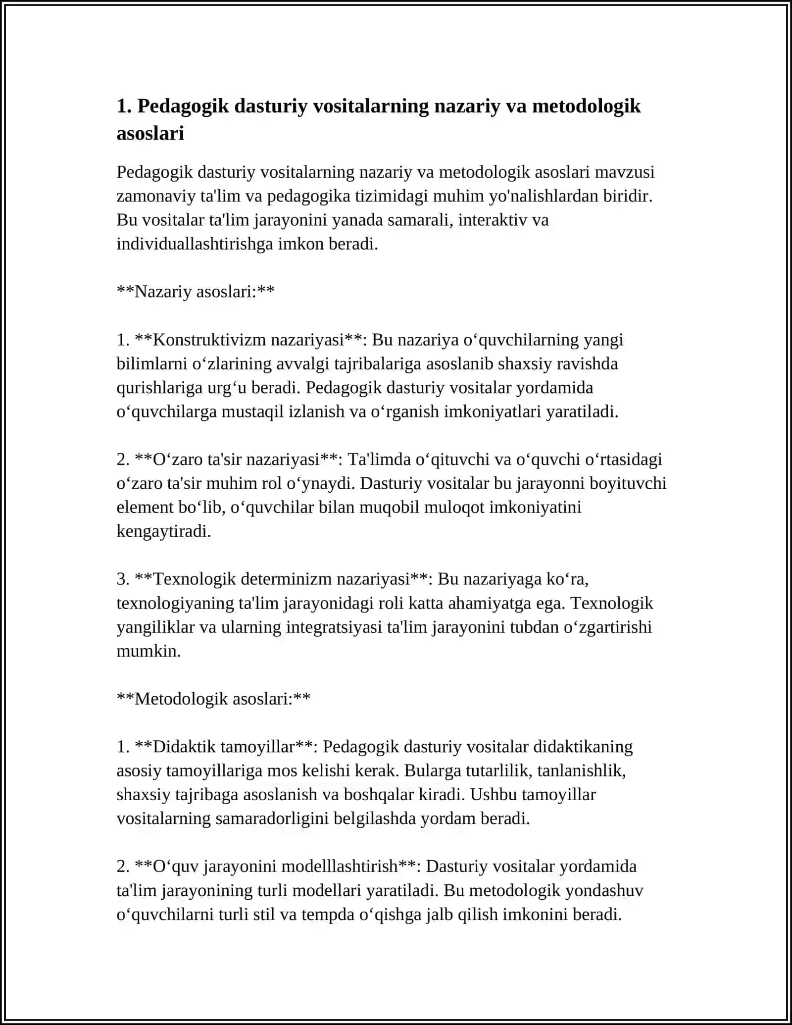 PEDAGOGIK DASTURIY VOSITALARNI LOYIHALASHTIRISH 4