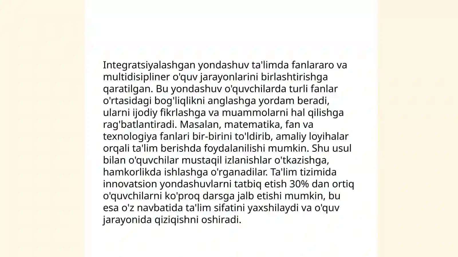 Taʼlimda metodologik yaxlitlikni Power Point dasturida yoritib berish 4
