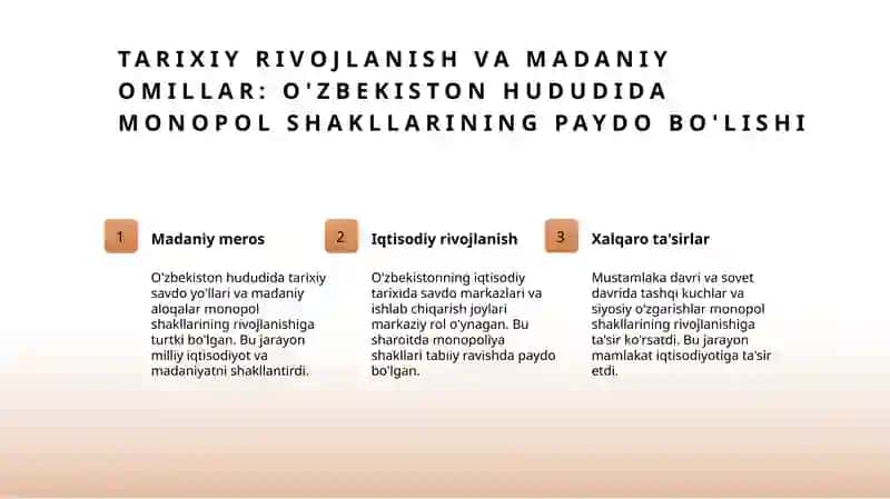 Monopol hokimiyat manbalari 4