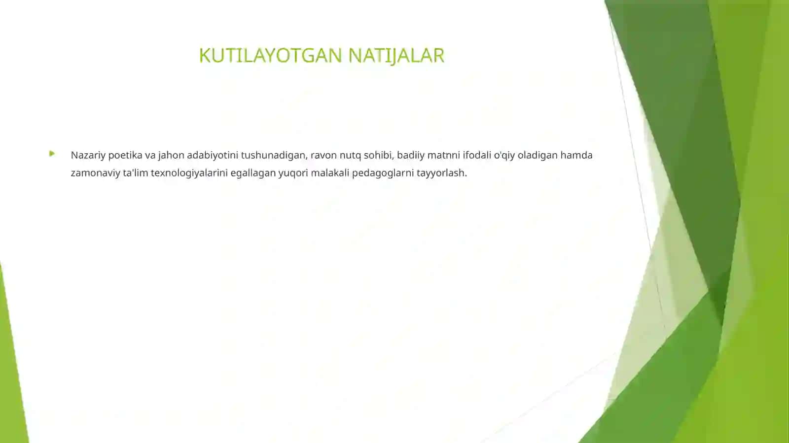 Mutolaa madaniyati va ifodali o'qish (Ingliz tili) 4