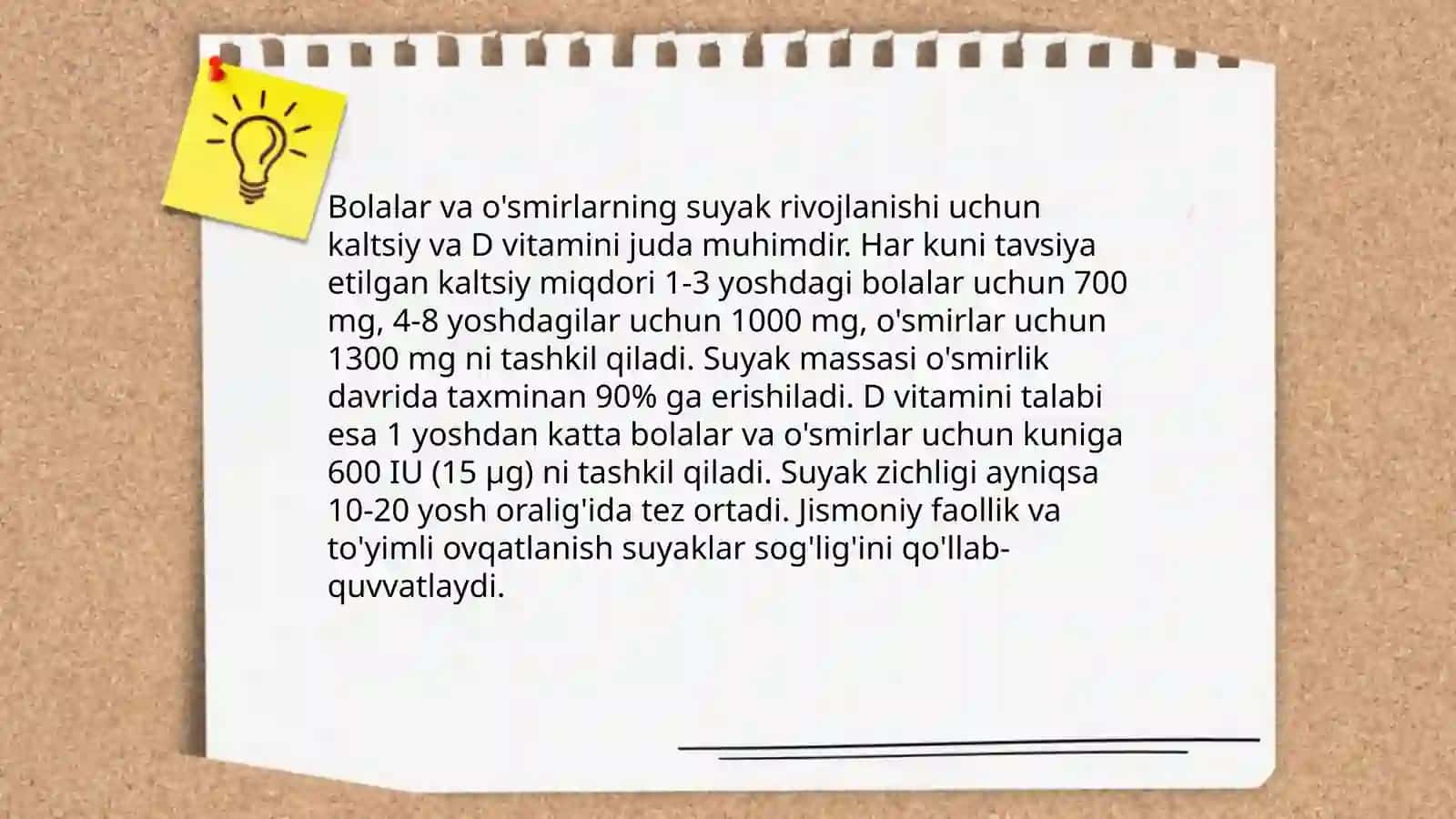Chanoq va oyoq suyaklarining yoshga nisbatan xususiyatlari 4