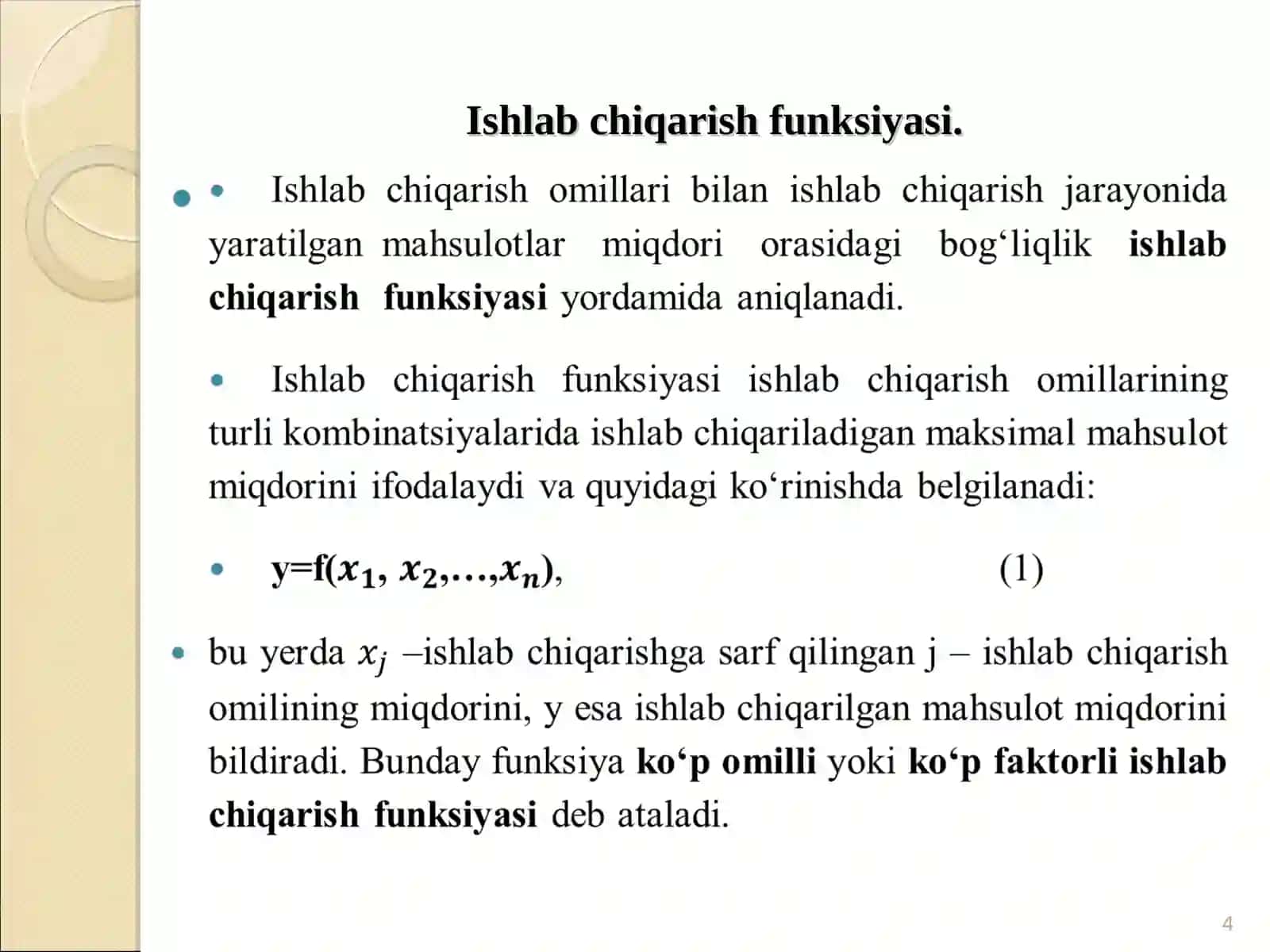 Ishlab chiqarish va uning modellari 4