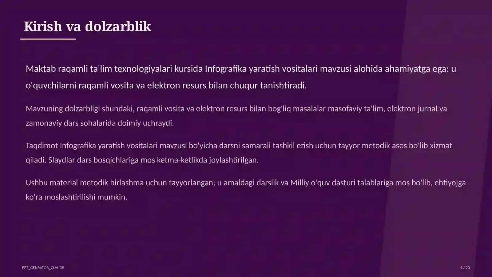Infografika yaratish vositalari 4