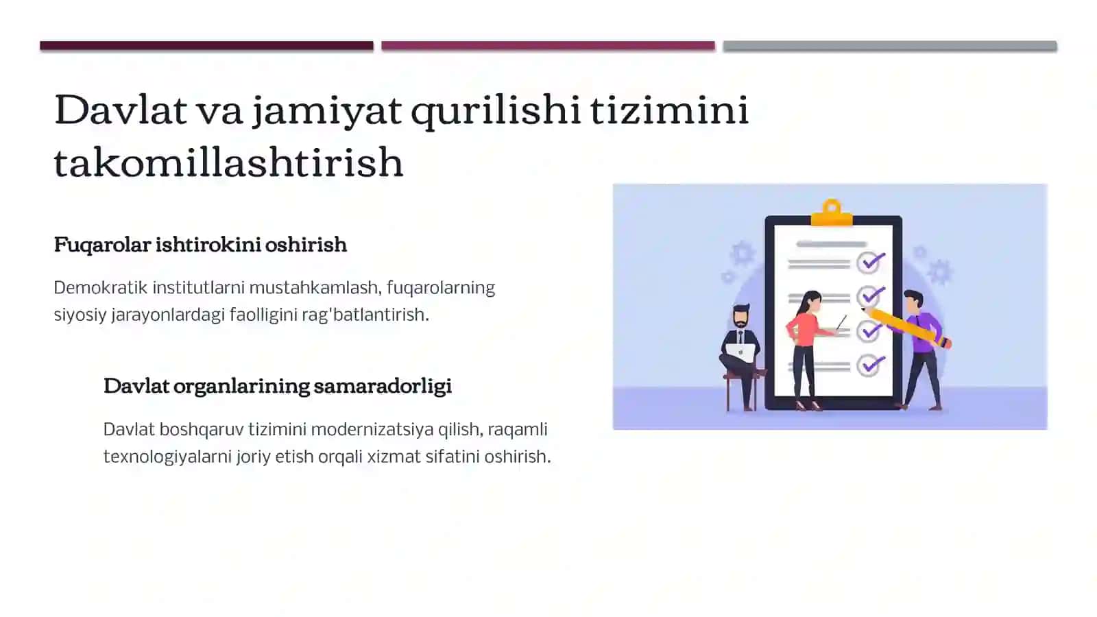2017-2021 yillarga mo’ljallangan O’zbekiston Respublikasini yanada  rivojlantirish Harakat strategiyasi 4