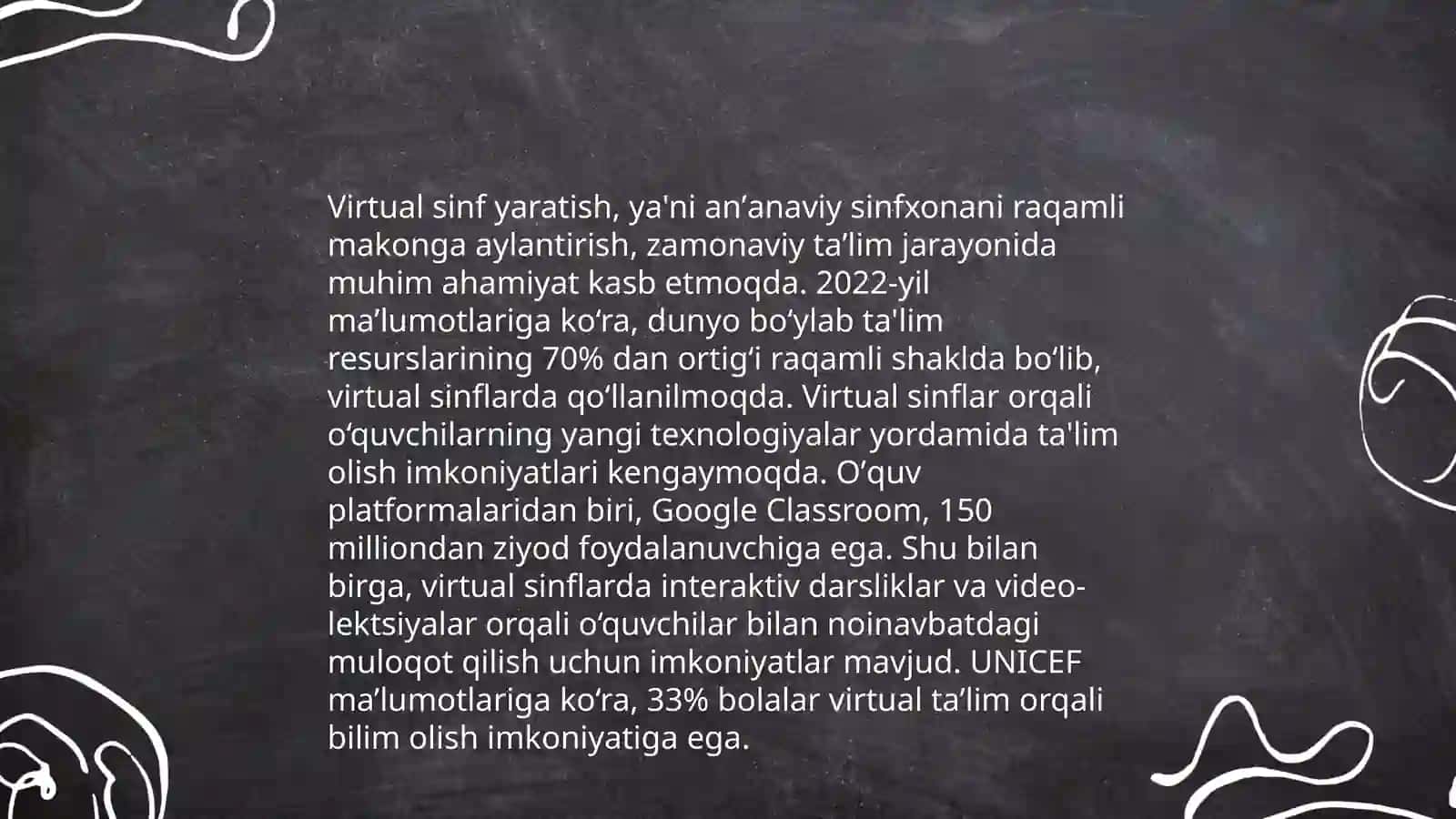 Google Classroomda virtual sinf yaratish 4