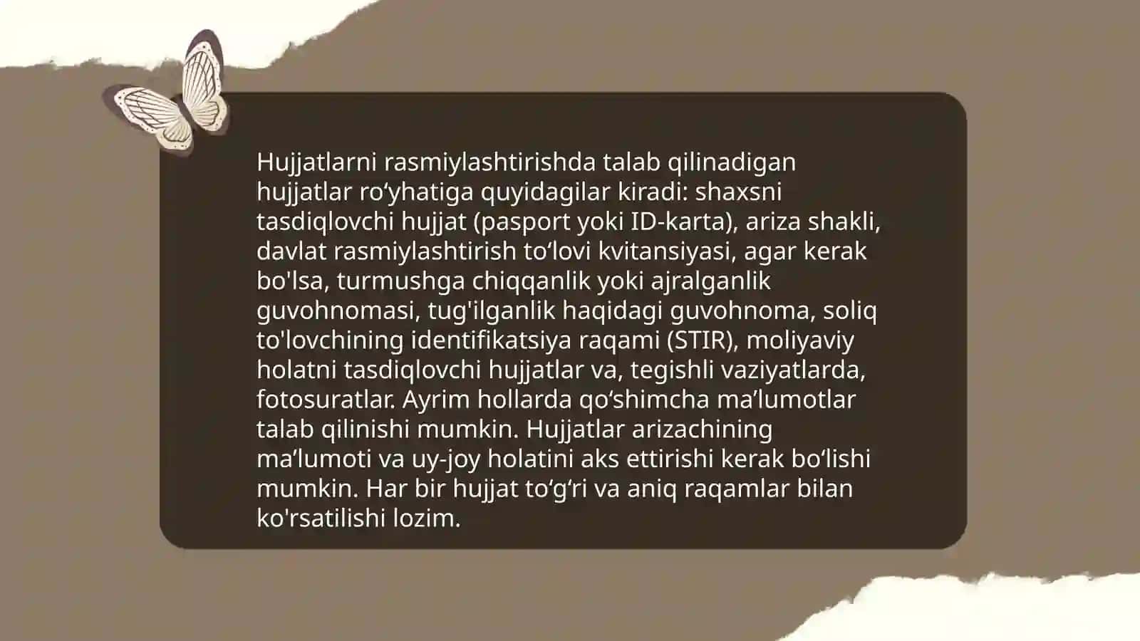 Hujjatchilik ishlari 4