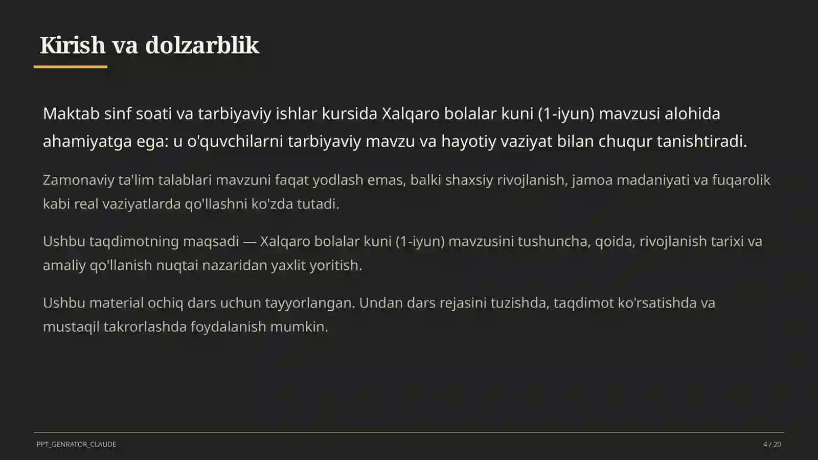 Xalqaro bolalar kuni (1-iyun) 4