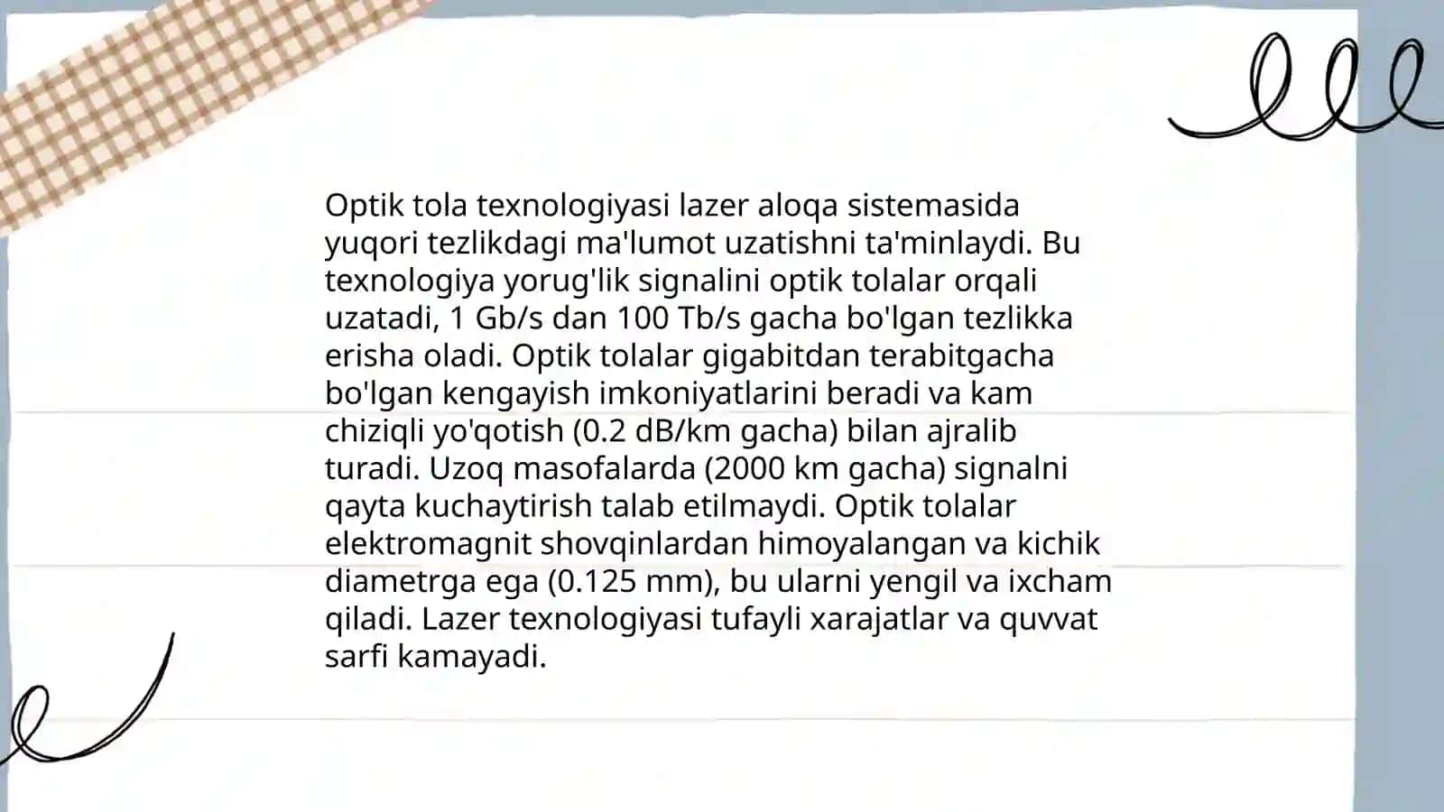 Lazerlarni aloqada qoʻllanilishi 4