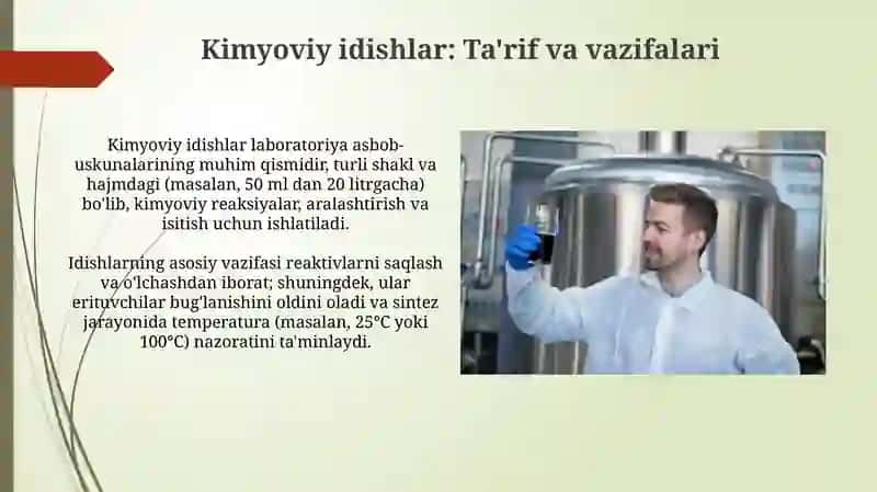 Kimyoviy idishlar 4