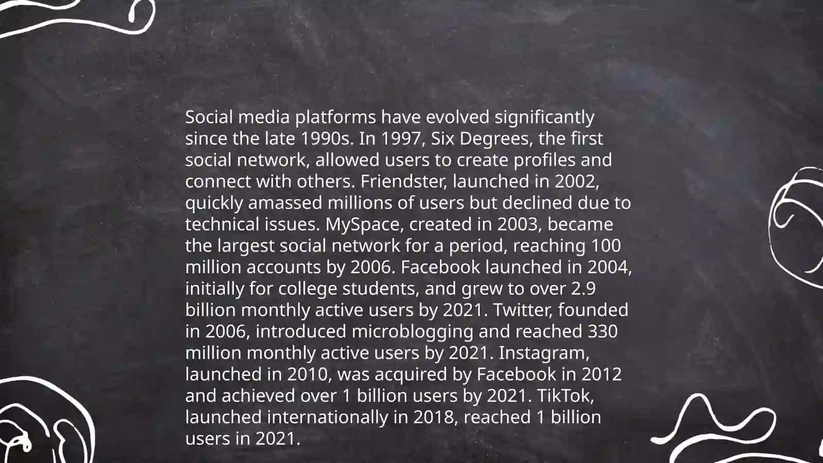 Social media mavzusi haqida inglizcha slayd tayyorlash 4