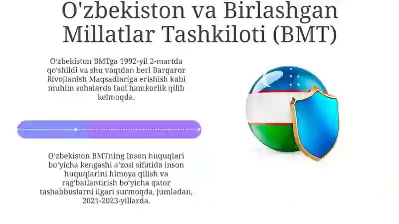 O'zbekistonning xalqaro tashkilotlar bilan hamkorlik aloqalari 4