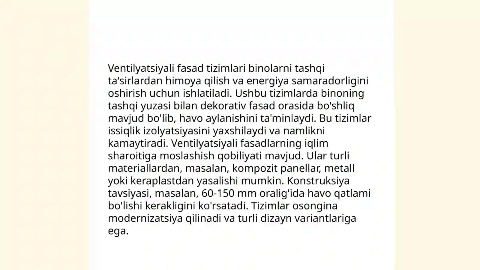 Energiya tejovchi qoplama materiallari 4