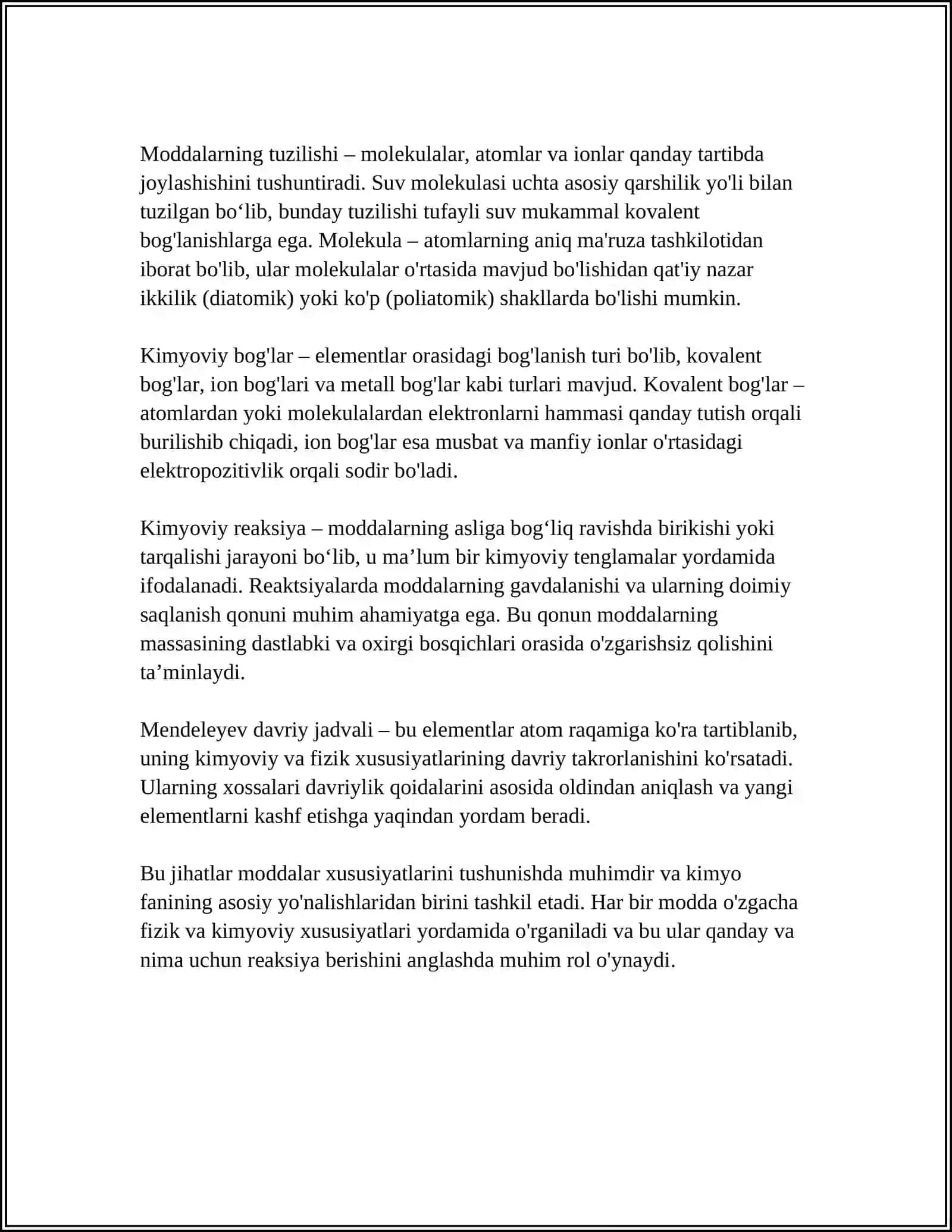 MODDALARNING TURLI RANGLARGA EGA BÕLISH SABABLARI.AKADEMIK TERENIN ISHLARI 4