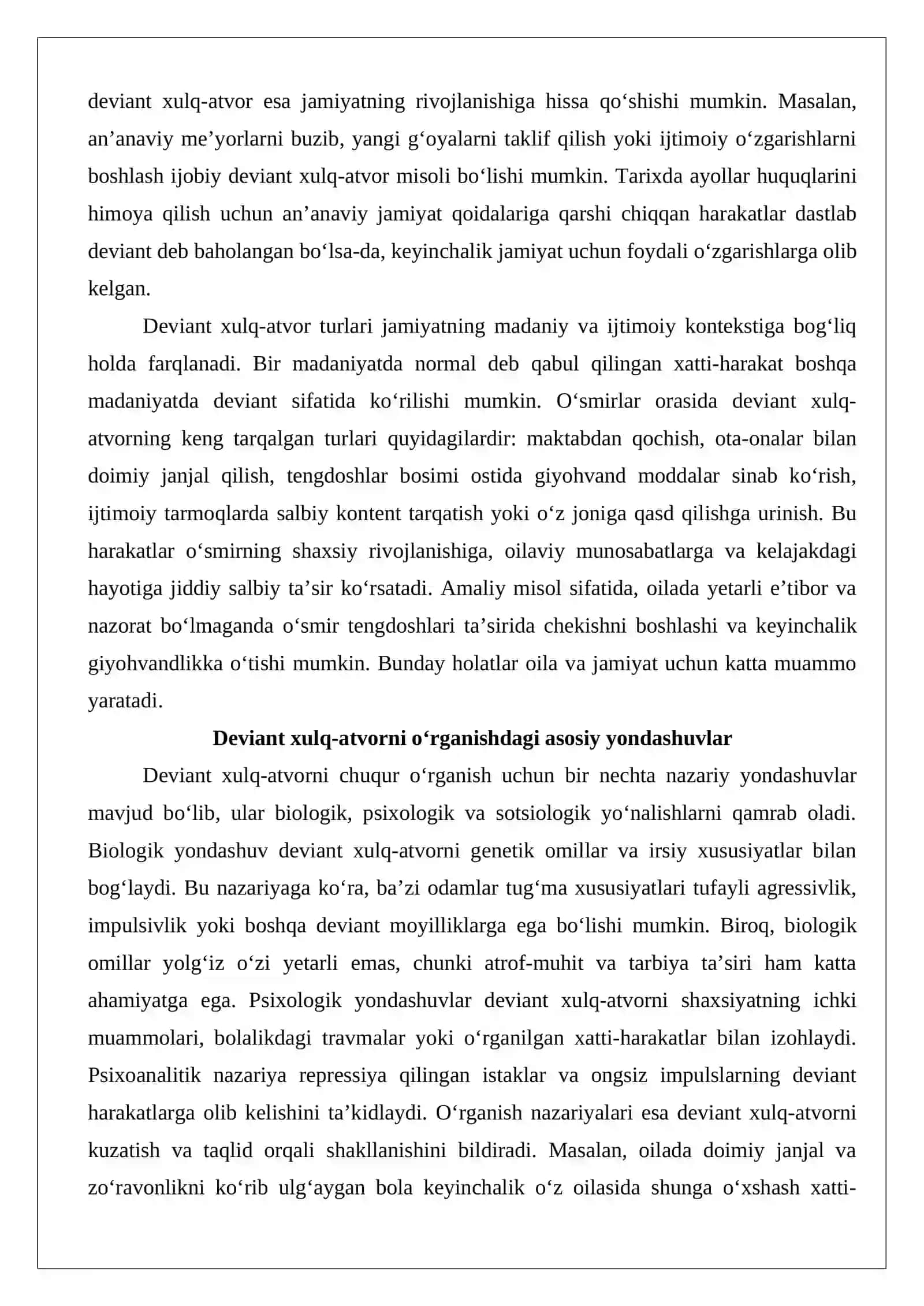 Oila va deviant xulq-atvor manbalari 4
