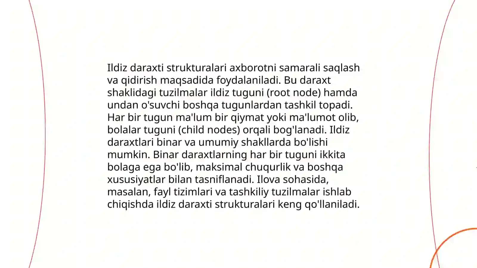 Daraxtsimon ma’lumotlar tuzilmalari 4