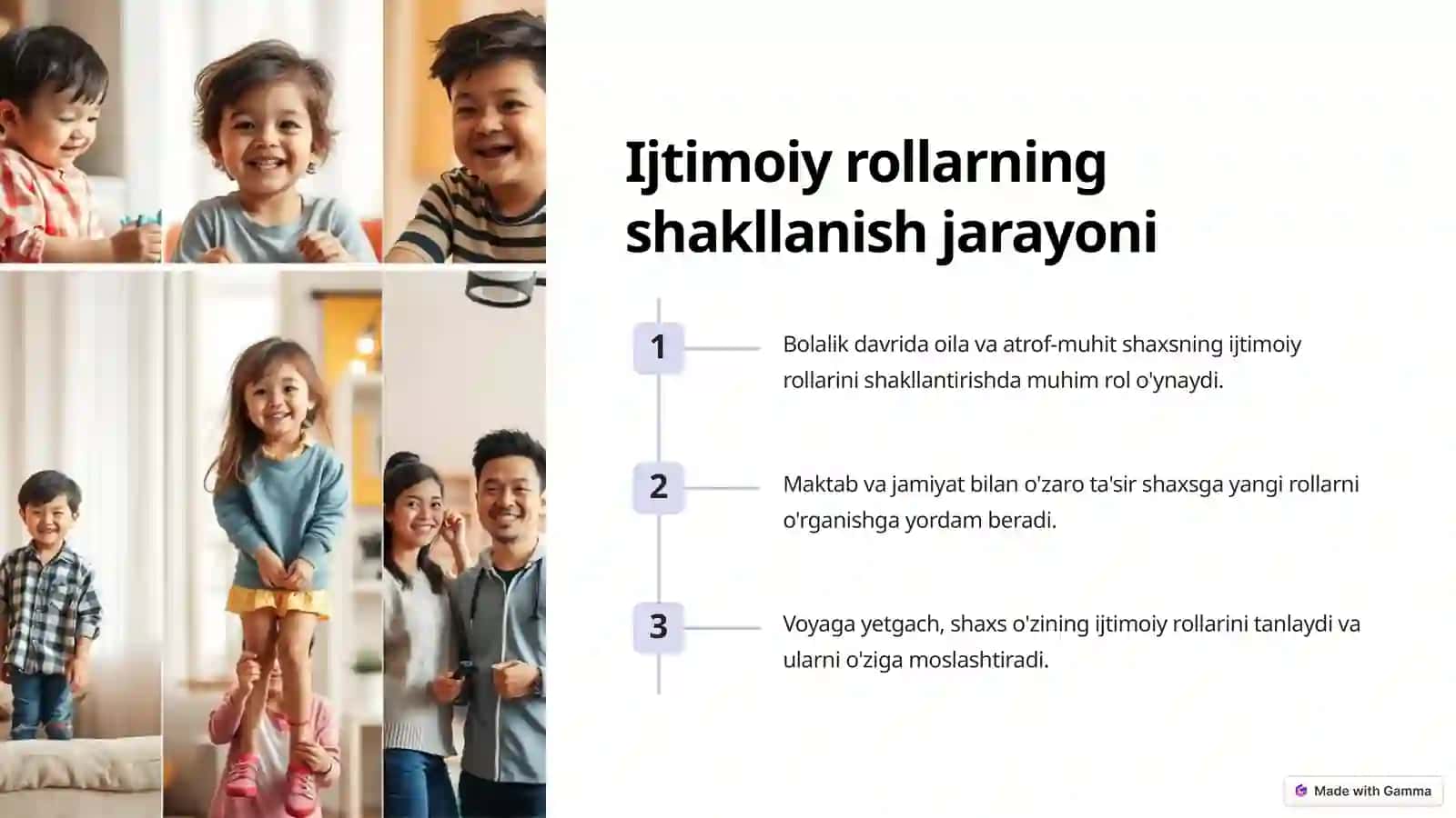 Shaxsning ijtimoiy rollari 4