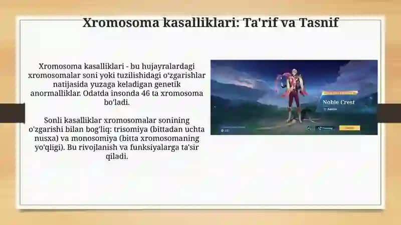 Xromosomakasalliklarivagenkasalliklari 4
