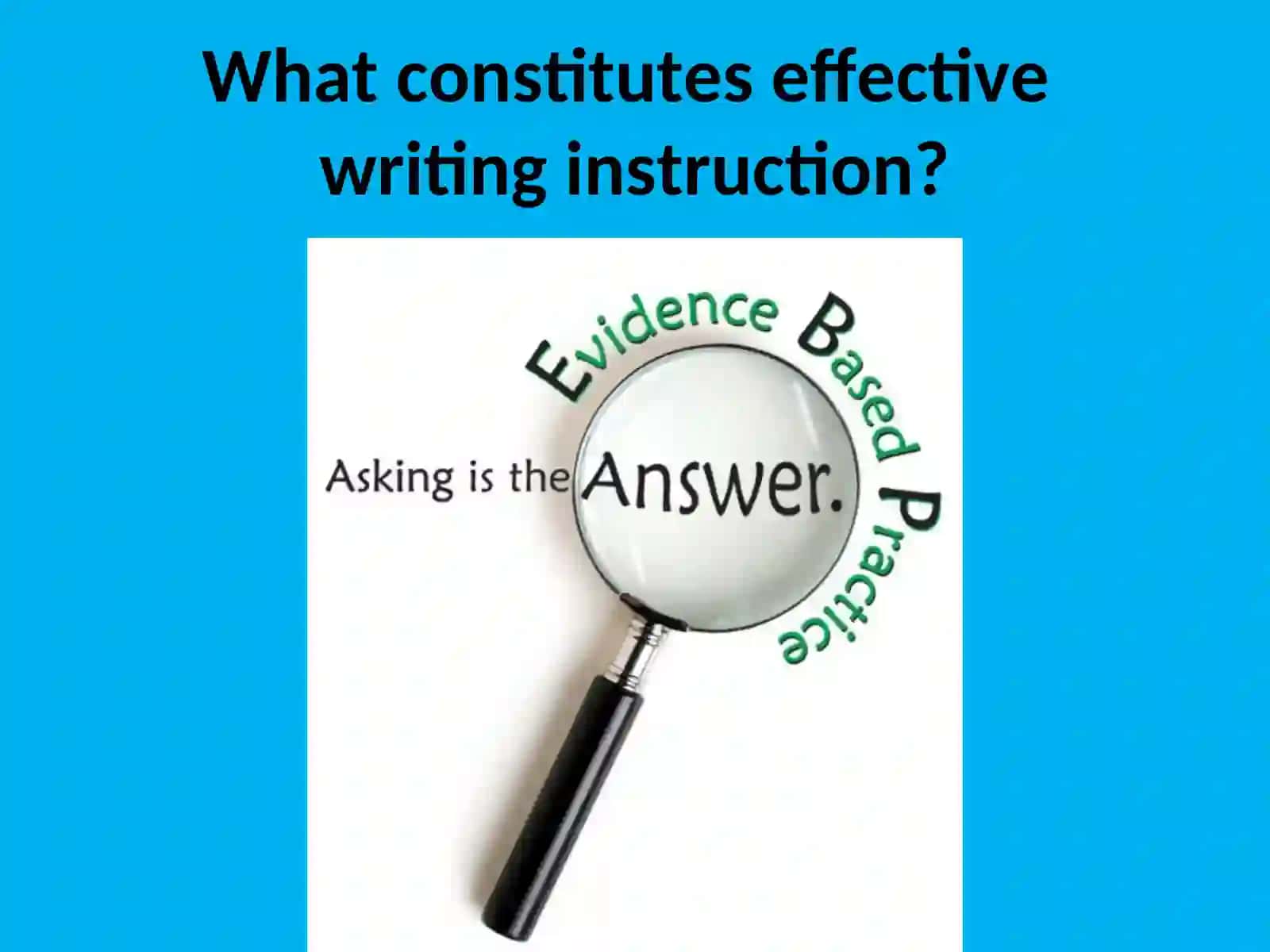 Setting up a SUPERWriting Workshop Within the Classroom 4