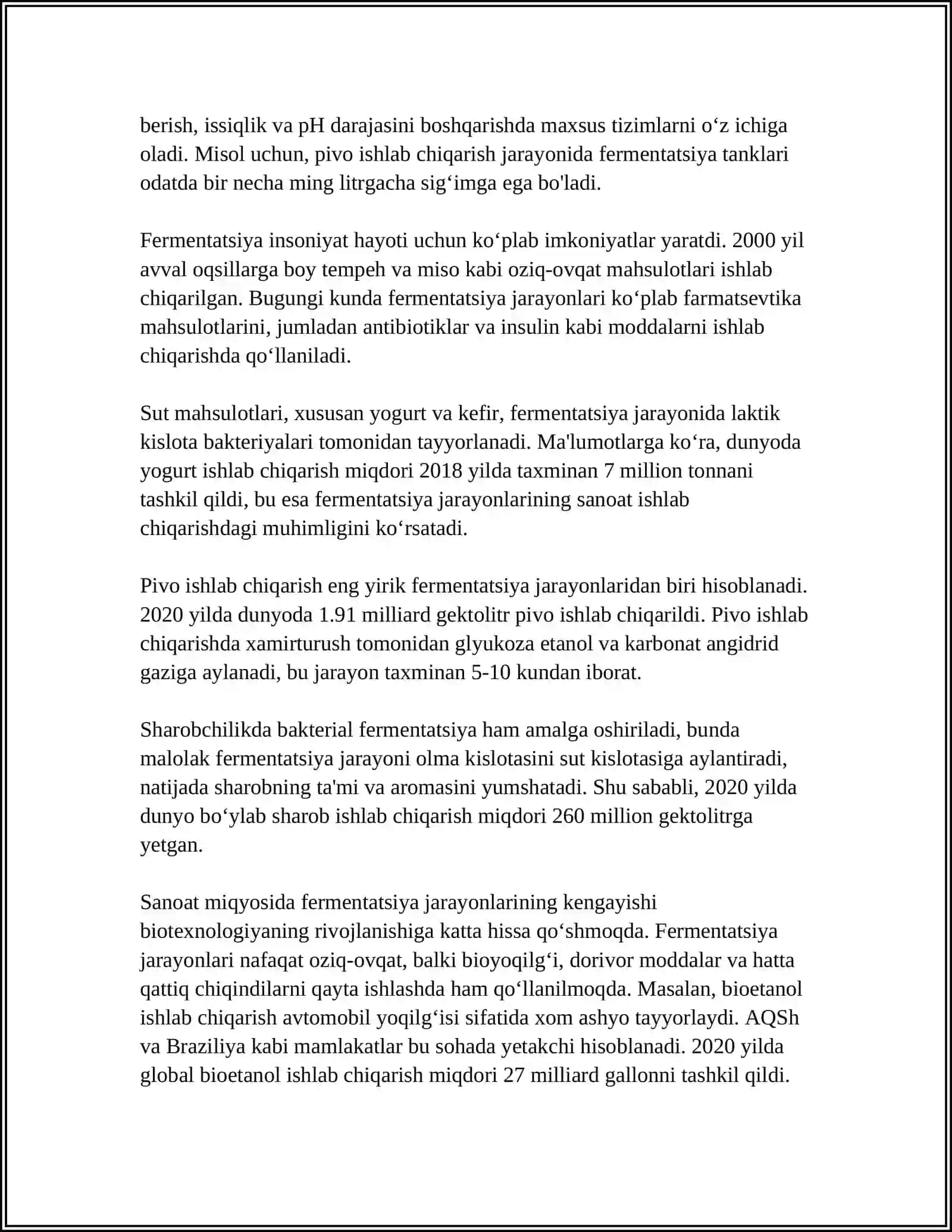 OZIQ OVQAT MAHSULOTLARINING OZIQA QIYMATINI OSHIRISHDA BIOTEXNOLOGIYANING ROLI 4