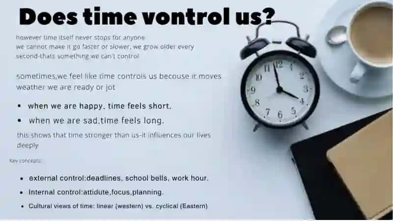 time management english 4