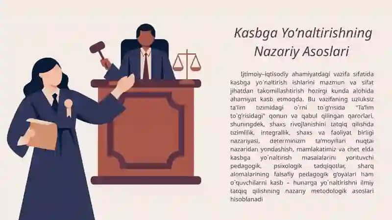 Kasbga Yoʻnaltirishning Nazariy Asoslari va Maqsadi 4