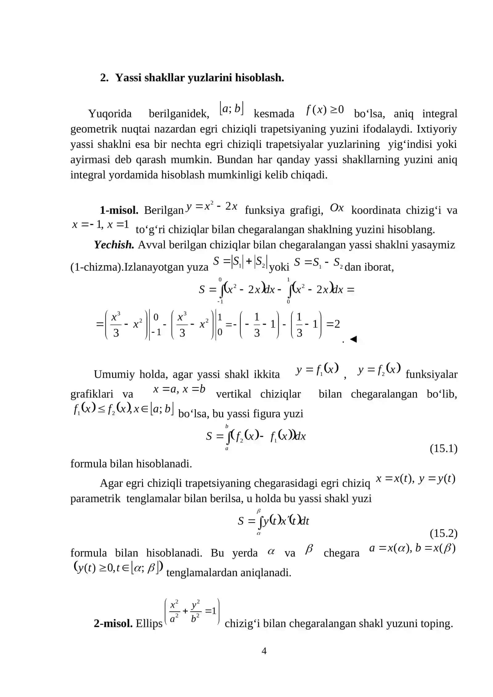 Nyuton-Leybnits formulasi 4
