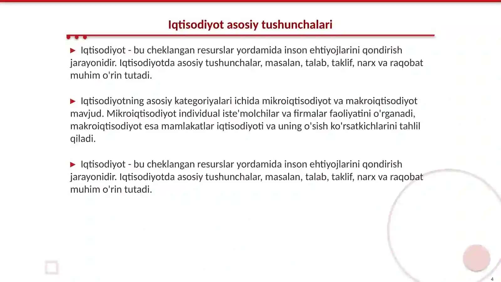 Buxgalteriya va iqtisodiyot xaqida tushuncha 4
