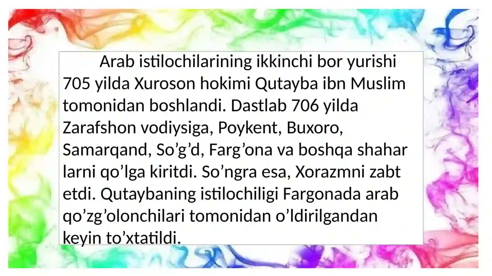 Oʻrta Osiyoda tarbiya, maktab va pedagogik fikrlar 4