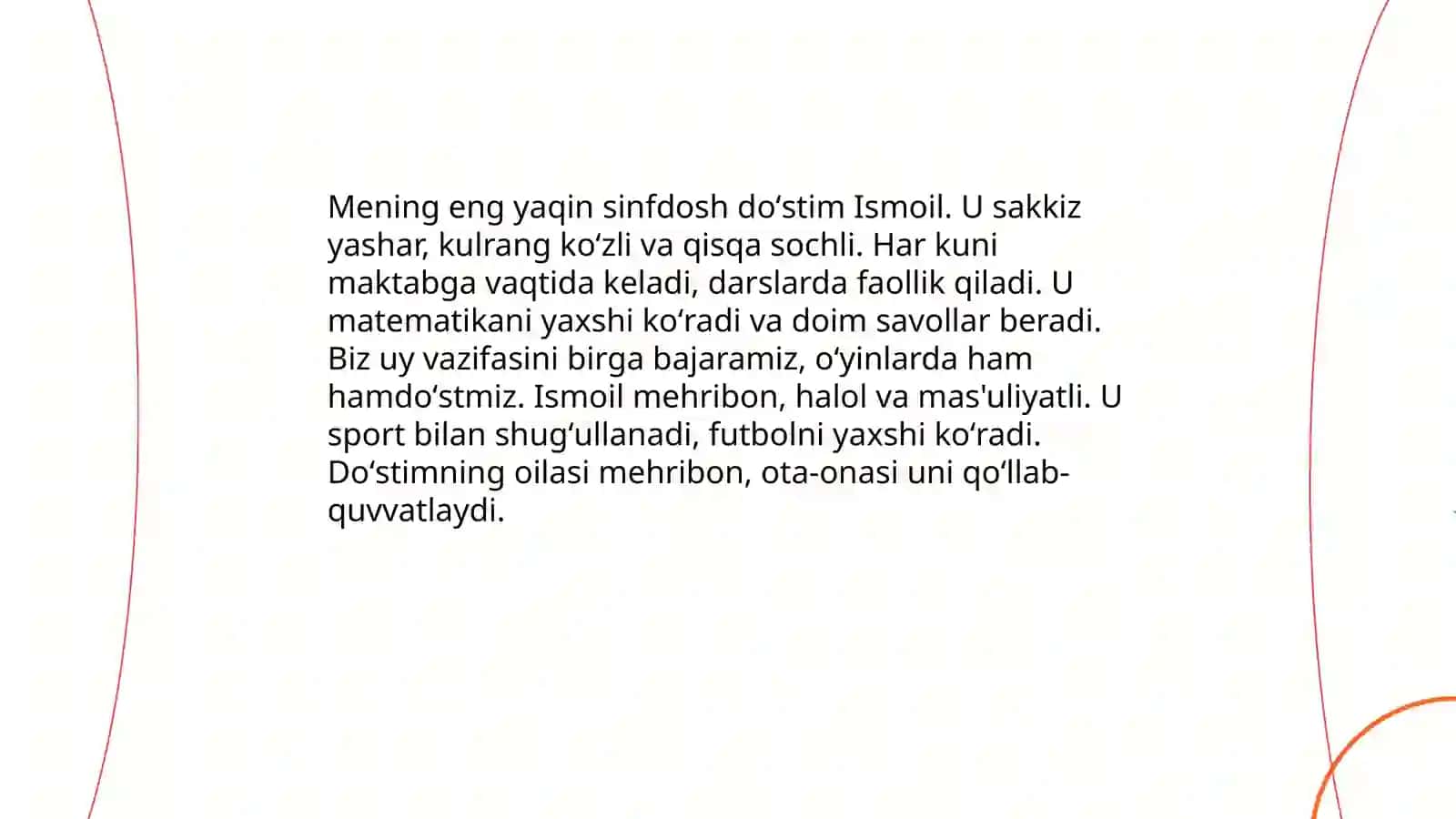 Men va mening sinfdosh doʻstlarim 4