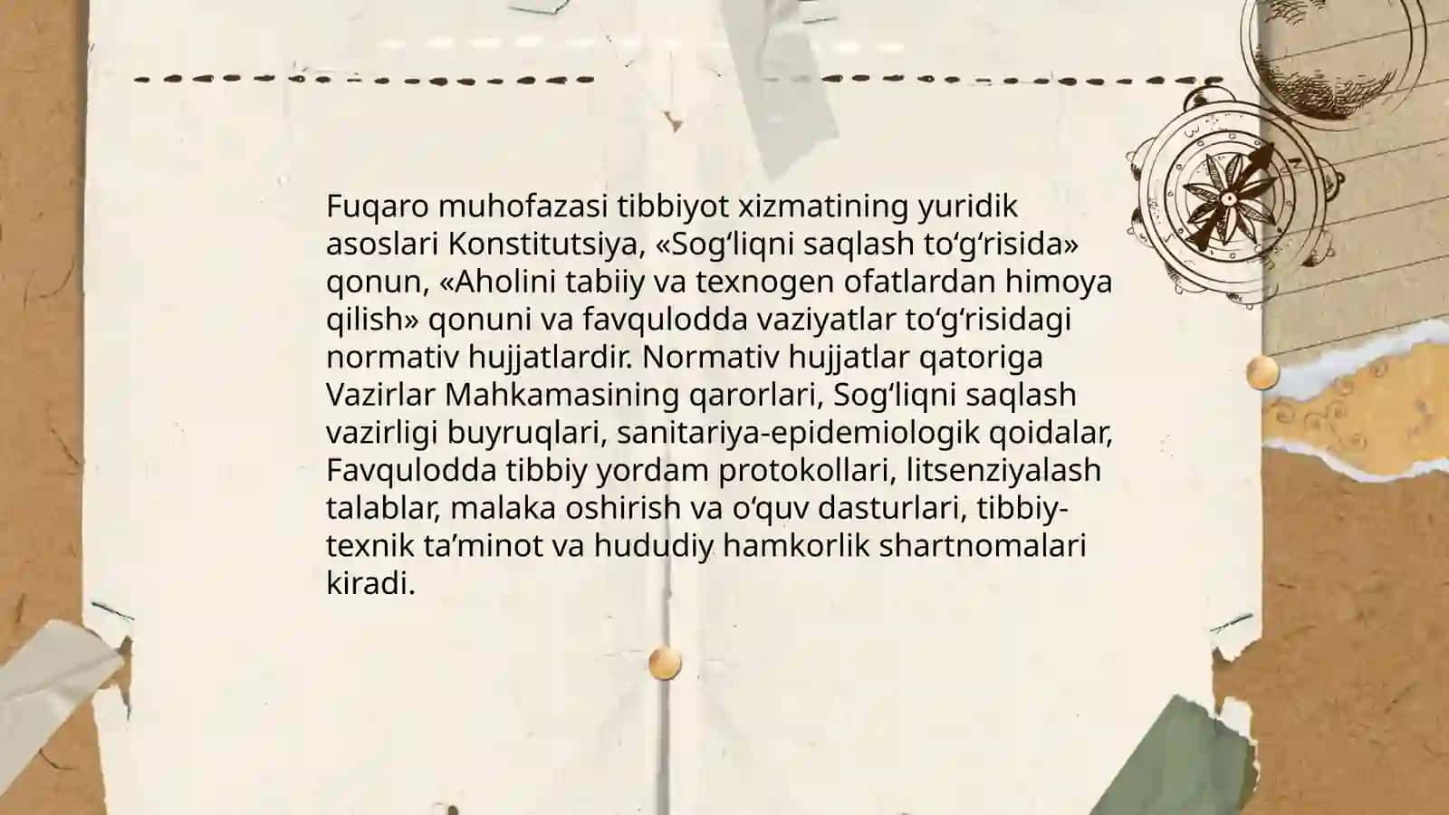 Fuqaro muhofazasi tibbiyot xizmati vazifasi 4