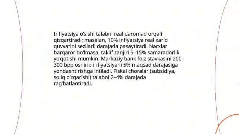 Oʻzbekistonda talab va taklif muvozanatining iqtisodiy nazariy asoslari 4