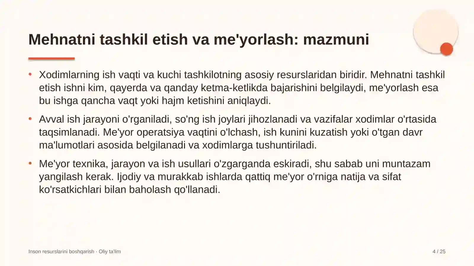 bojsiz savdo do'konlarida mehnatni tashkil etish va me'yorlash 2847 4