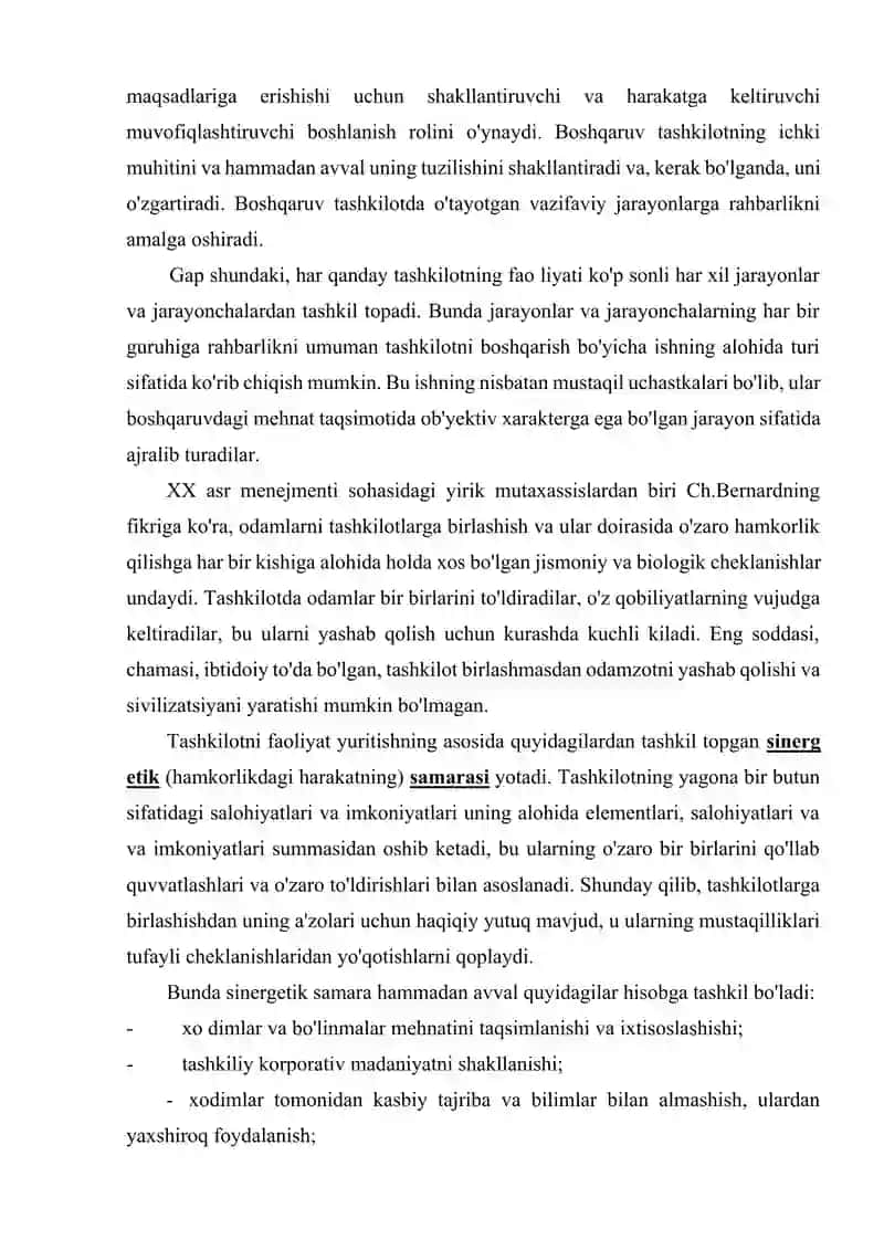 Tashkilotlar tushunchasi va ularning tavsifi. 4