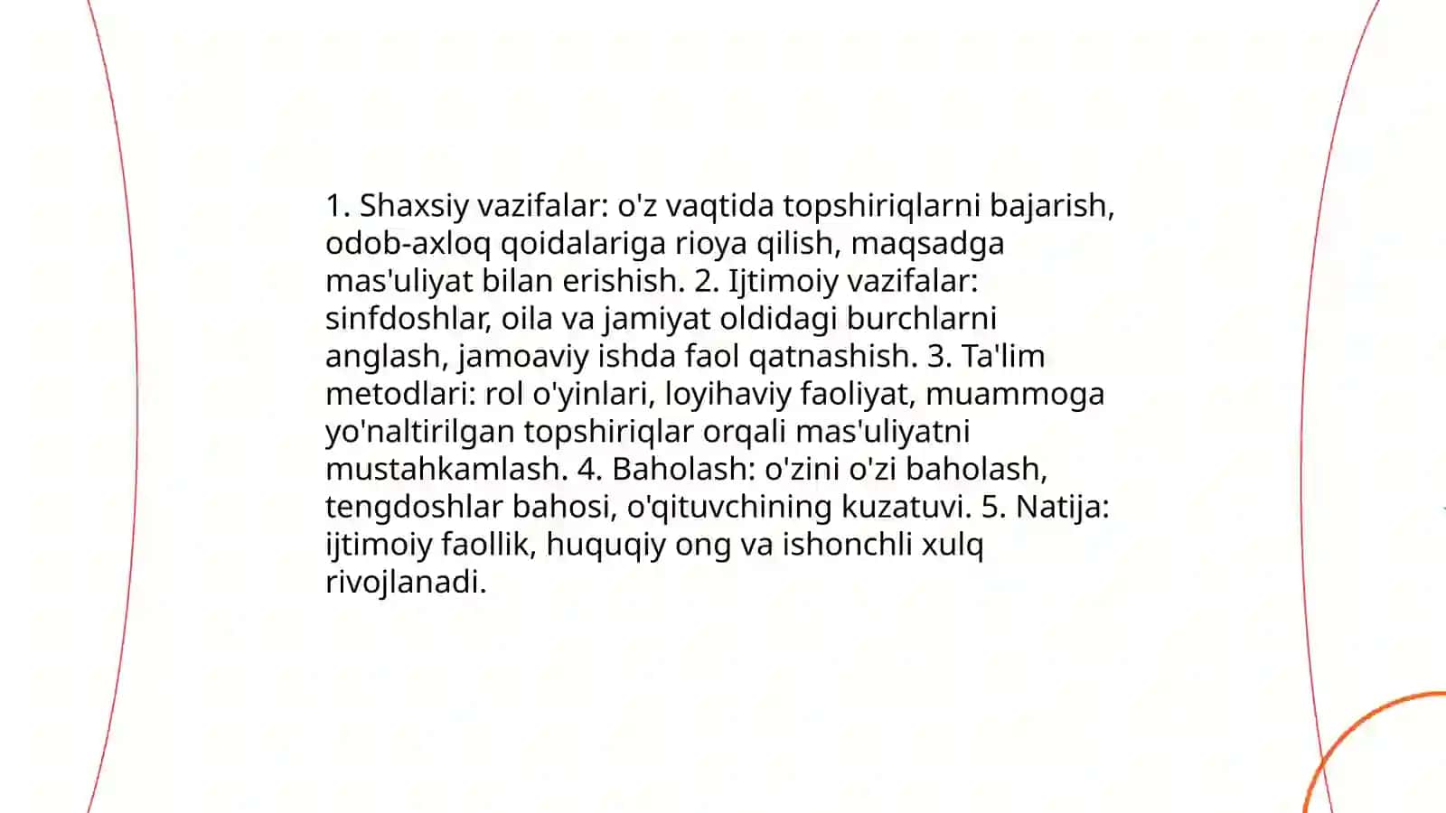 Real hayotiy vaziyatlarni tahlil gilish va yechim topish ko'nikmalari 4