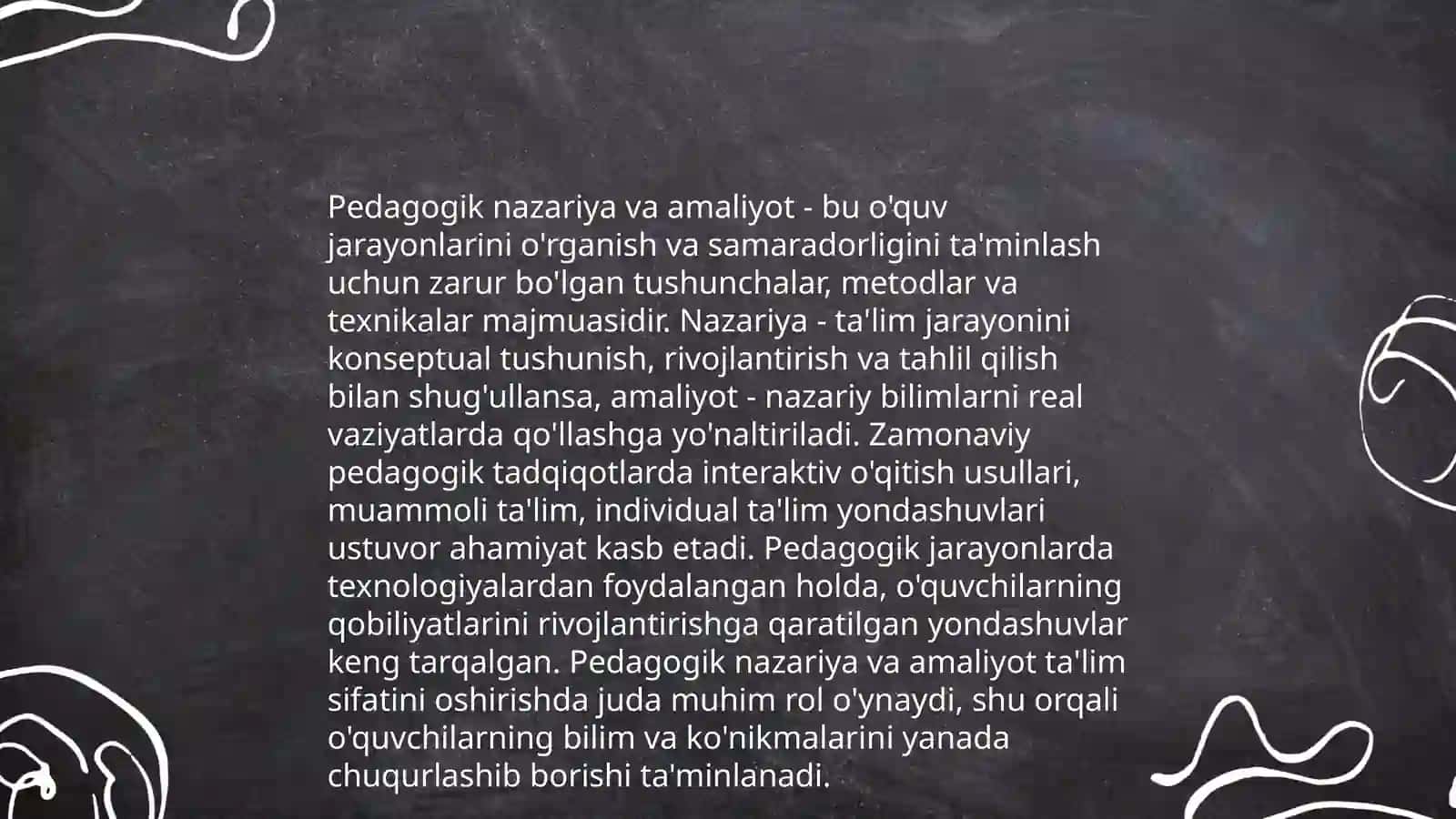 Ta'lim jarayonlari 4