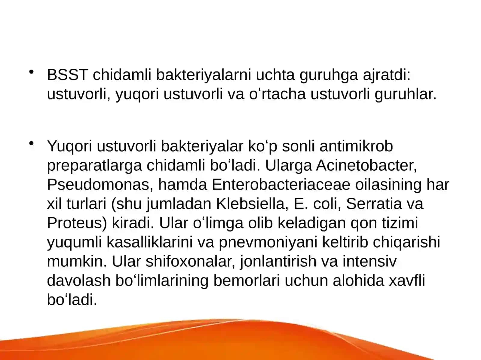 BAKTERIYALARNING ANTIBIOTIKLARGA CHIDAMLI SHAKLLARINI PAYDO BO`LISH MEXANIZMLARI 4