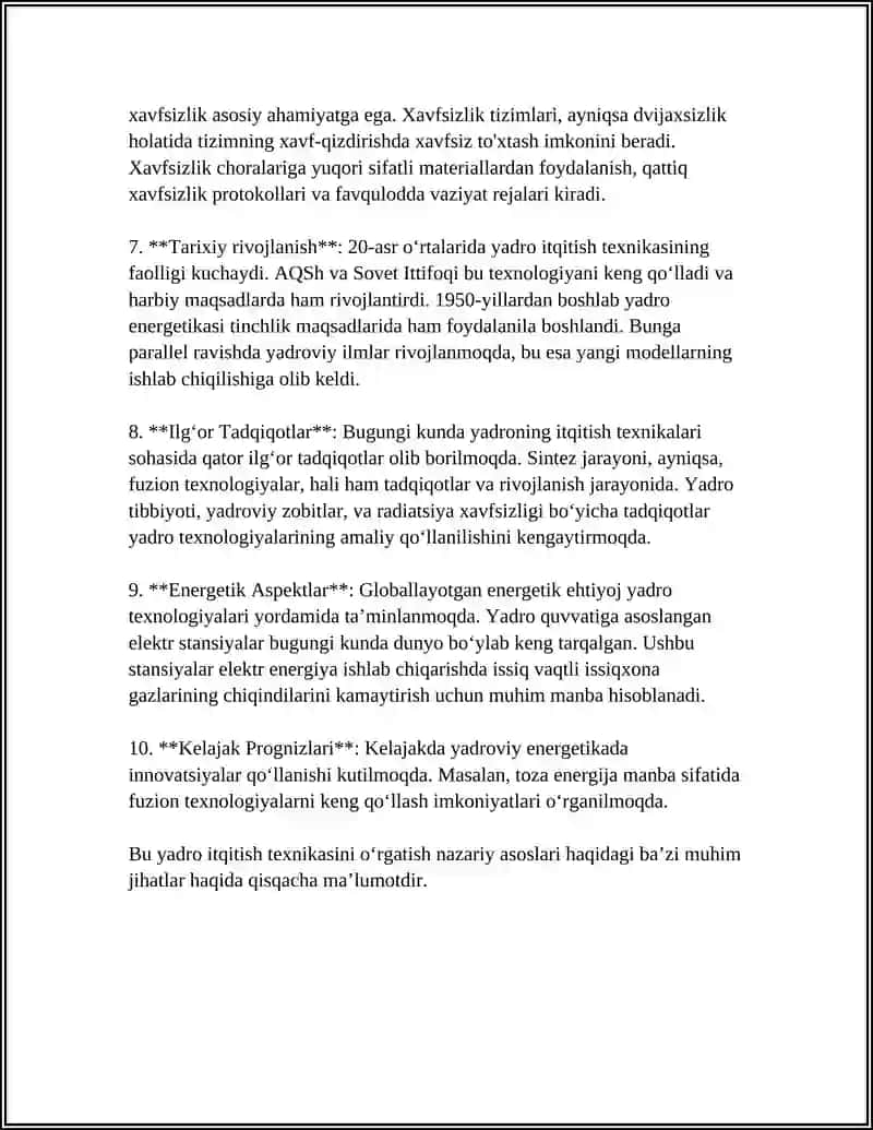 Yadro Itqitish Texnikasini Õrgatish Uslubiyati 4