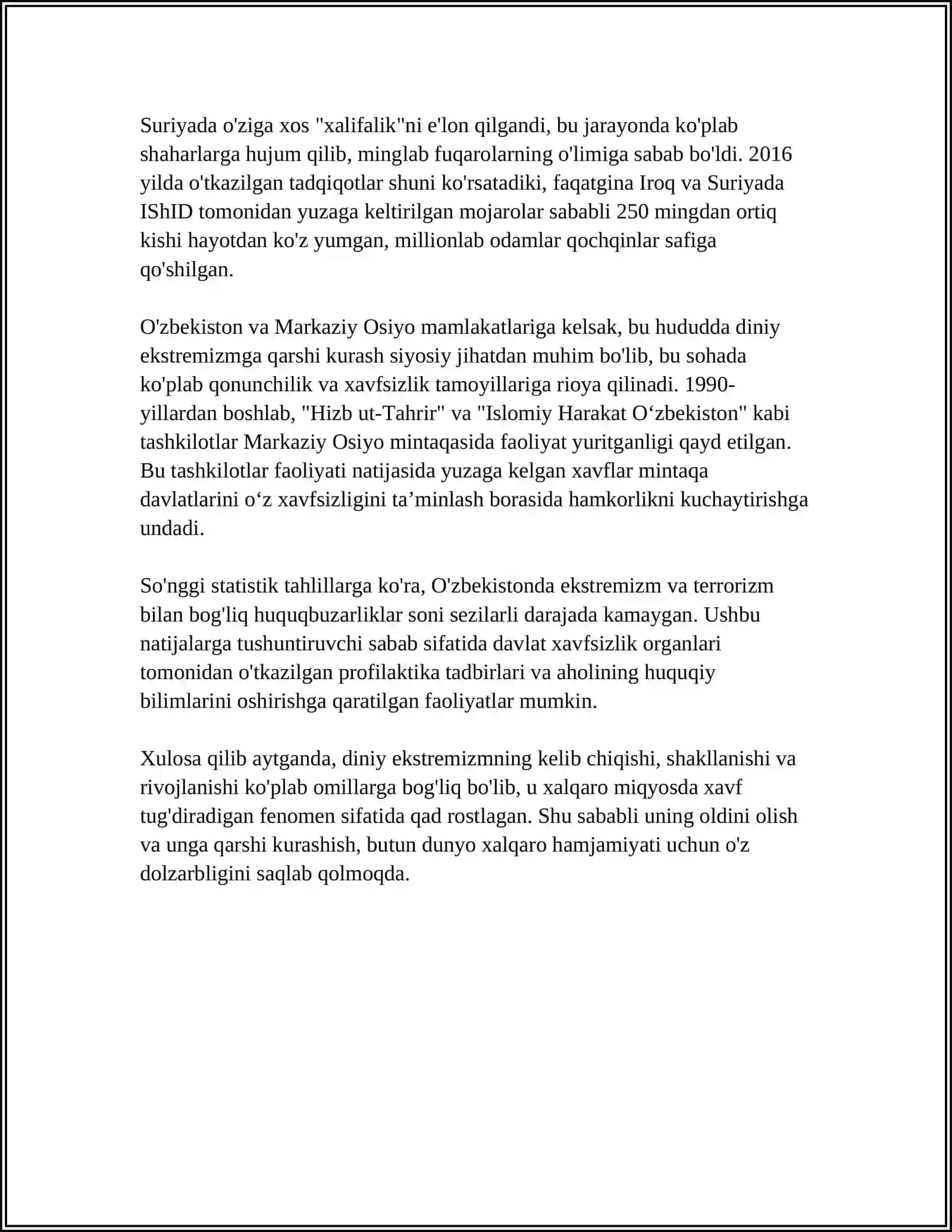 DINIY EKISTIRIMIZM VA FUNDOMENTALIZMNING TARIXI VA RIVOJLANISH BOSQICHLARI 4