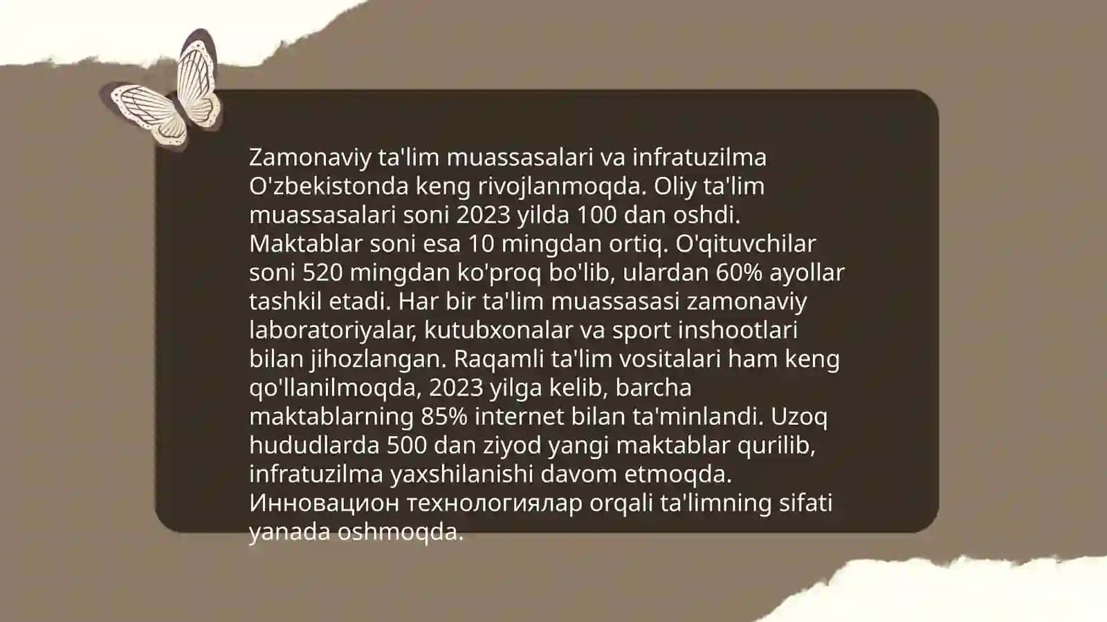 O'zbekistonda talim rivojining oziga xos xususiyatlari 4