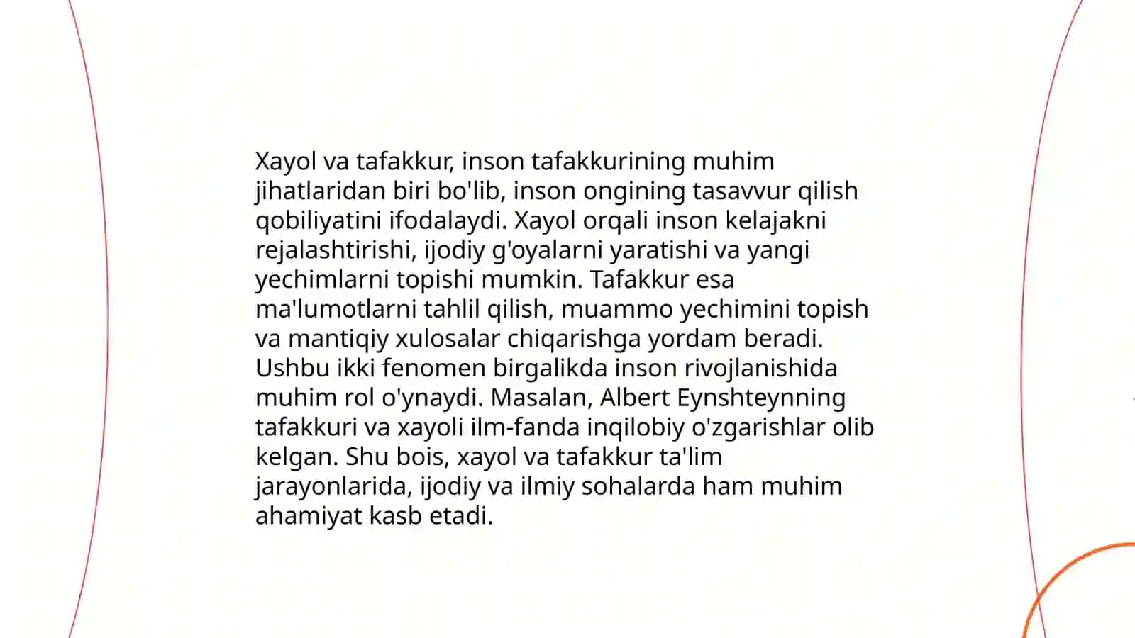 Xayol haqida tushuncha. Xayol jarayonlari va xayol turlari 4