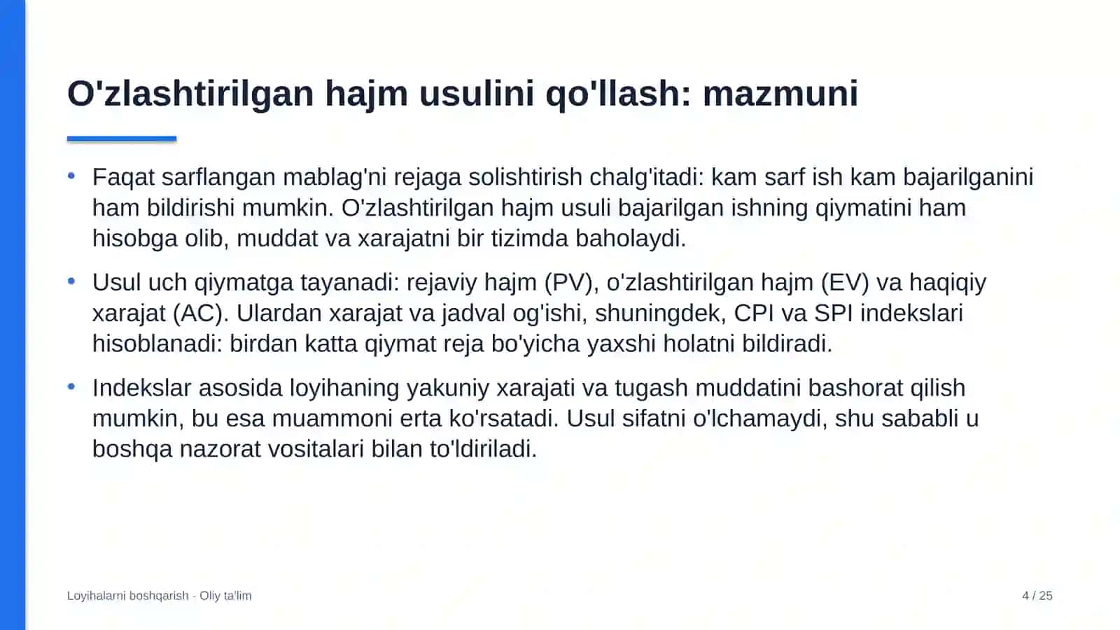gaz kimyo majmualarida o'zlashtirilgan hajm usulini qo'llash 8411 4