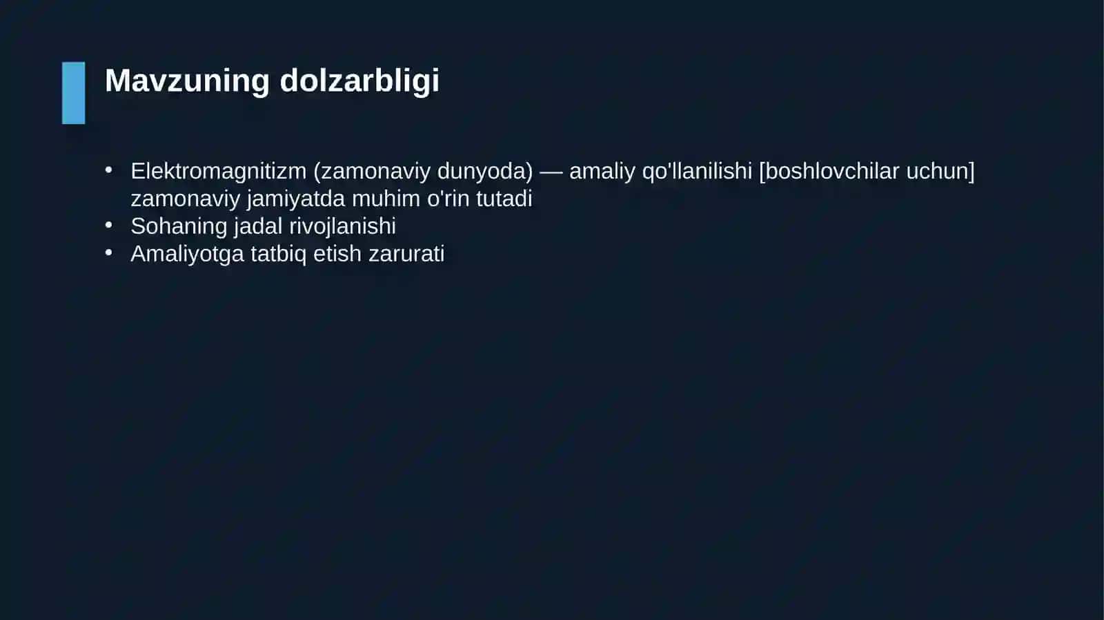 Elektromagnitizm (zamonaviy dunyoda) — amaliy qo'llanilishi [boshlovchilar uchun] 4