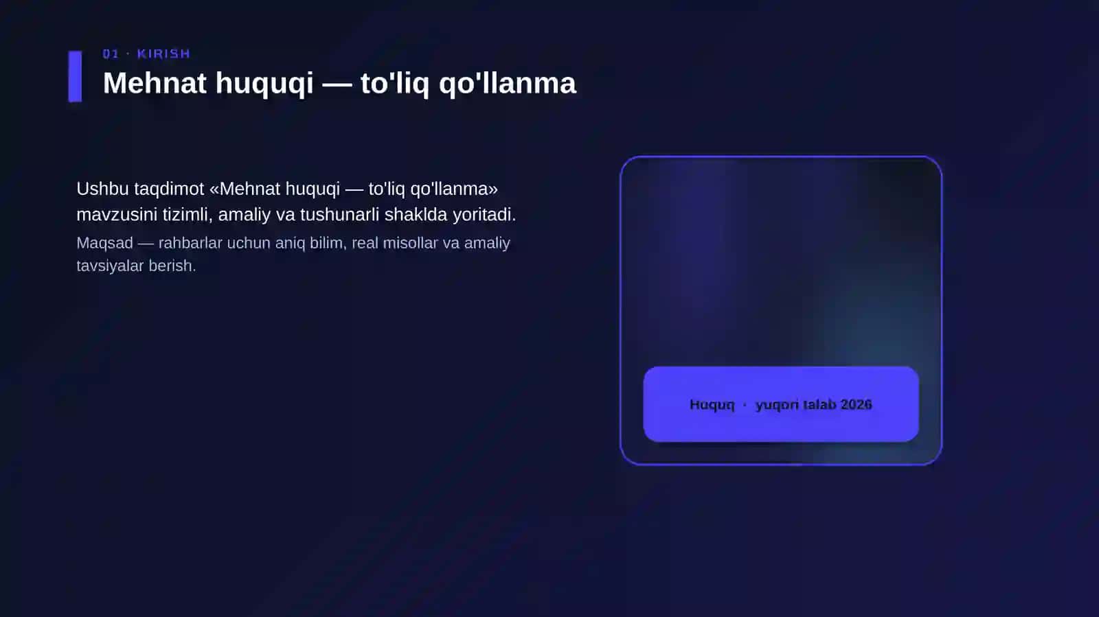 Mehnat huquqi — to'liq qo'llanma 4